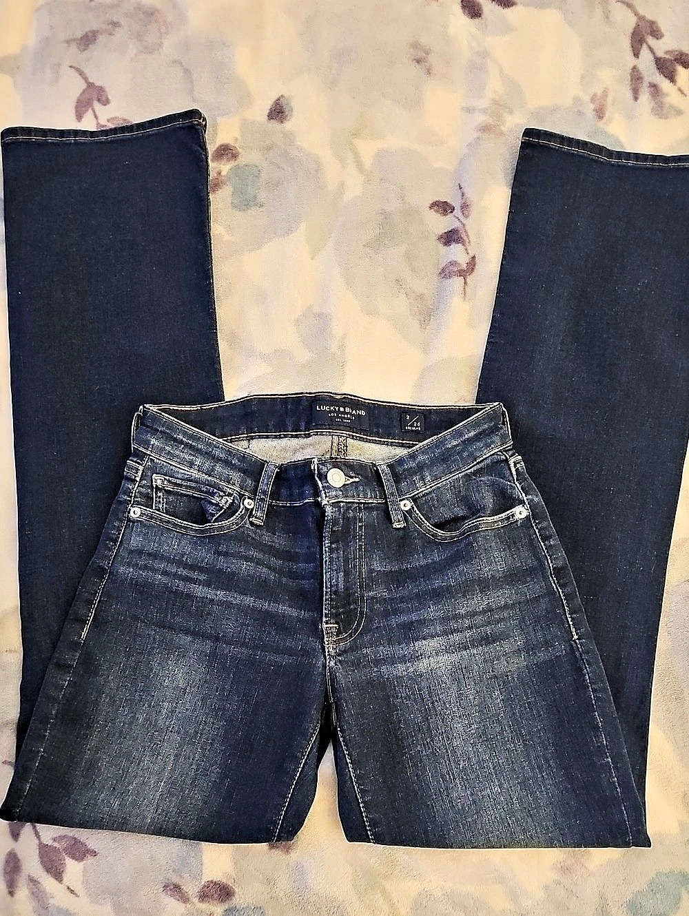 Lucky Brand Boot Cut Jeans in Blue Waist 26